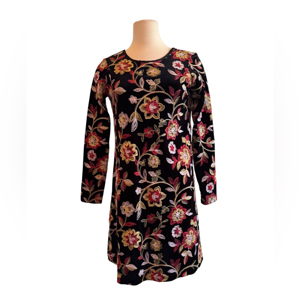 Uncle Frank‎ Black Floral Dress